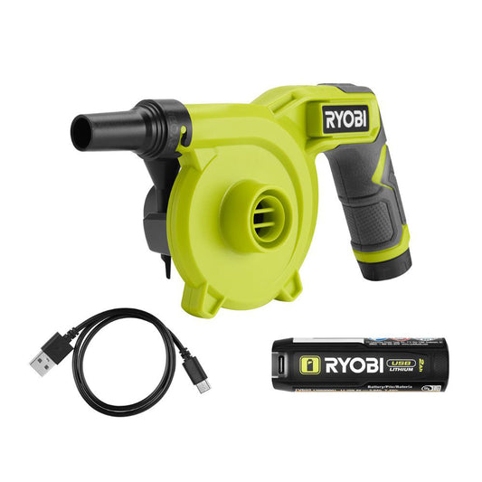 USB LITHIUM HIGH VOLUME INFLATOR KIT RYOBI Tools
