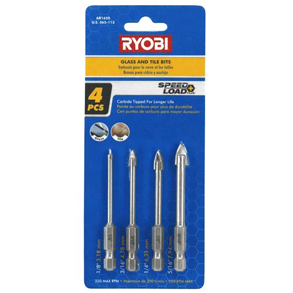 Glass and Tile Bits RYOBI Tools