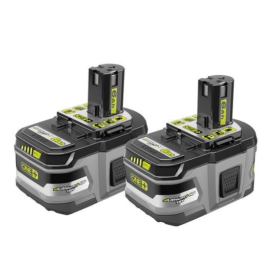 18V ONE+™ LITHIUM+™HP 6.0Ah High Capacity Battery 2-Pack RYOBI Tools