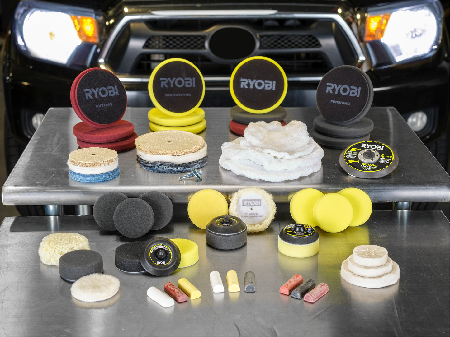 2 PC. 8"-10" Buffing and Polishing Bonnets Image 7