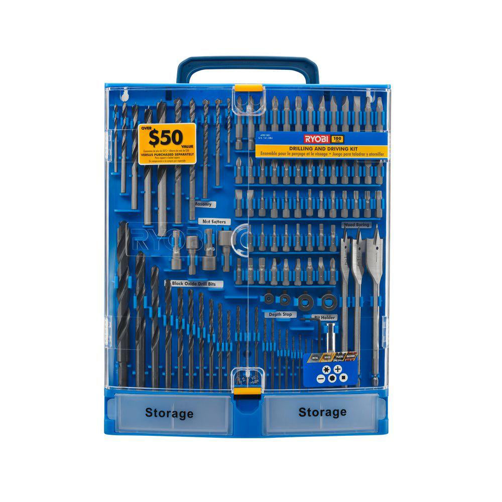 ACC-100 PC SUPER DRILLING / DRIVING KIT RYOBI Tools