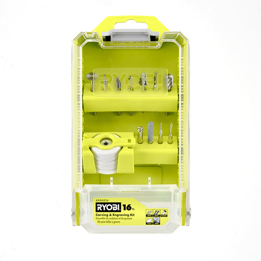 16 PC. CARVING & ENGRAVING KIT RYOBI Tools