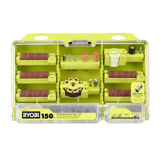 150 PC. ALL-PURPOSE TWIST LOCK KIT RYOBI Tools