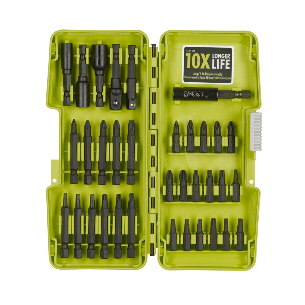 34 PC. Impact Driver Set RYOBI Tools