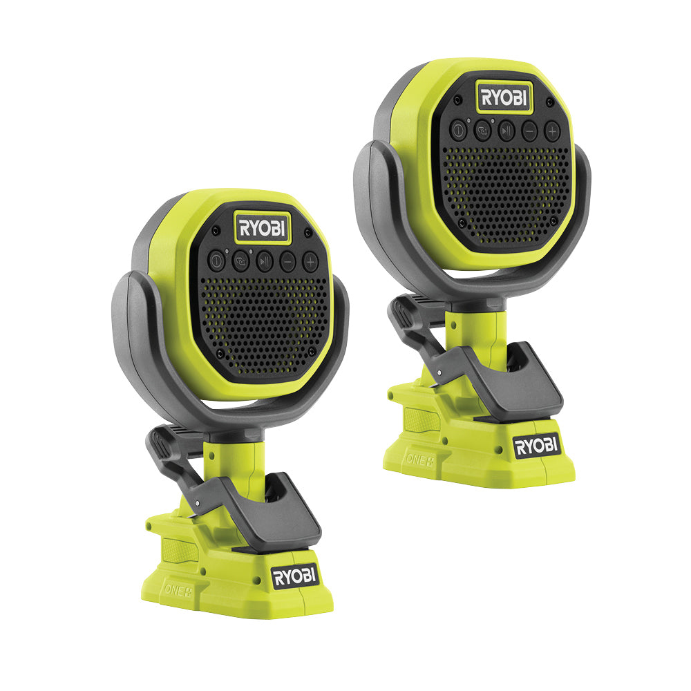 18V ONE+ VERSE™ CLAMP SPEAKERS (2-PACK) RYOBI Tools