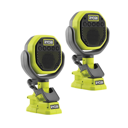 18V ONE+ VERSE™ CLAMP SPEAKERS (2-PACK) RYOBI Tools