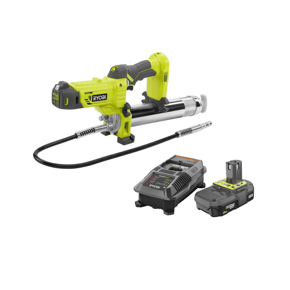 18V ONE+ Grease Gun Starter Kit RYOBI Tools