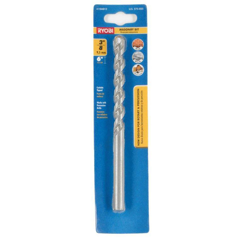 3/8" x 6" Masonry Bit RYOBI Tools
