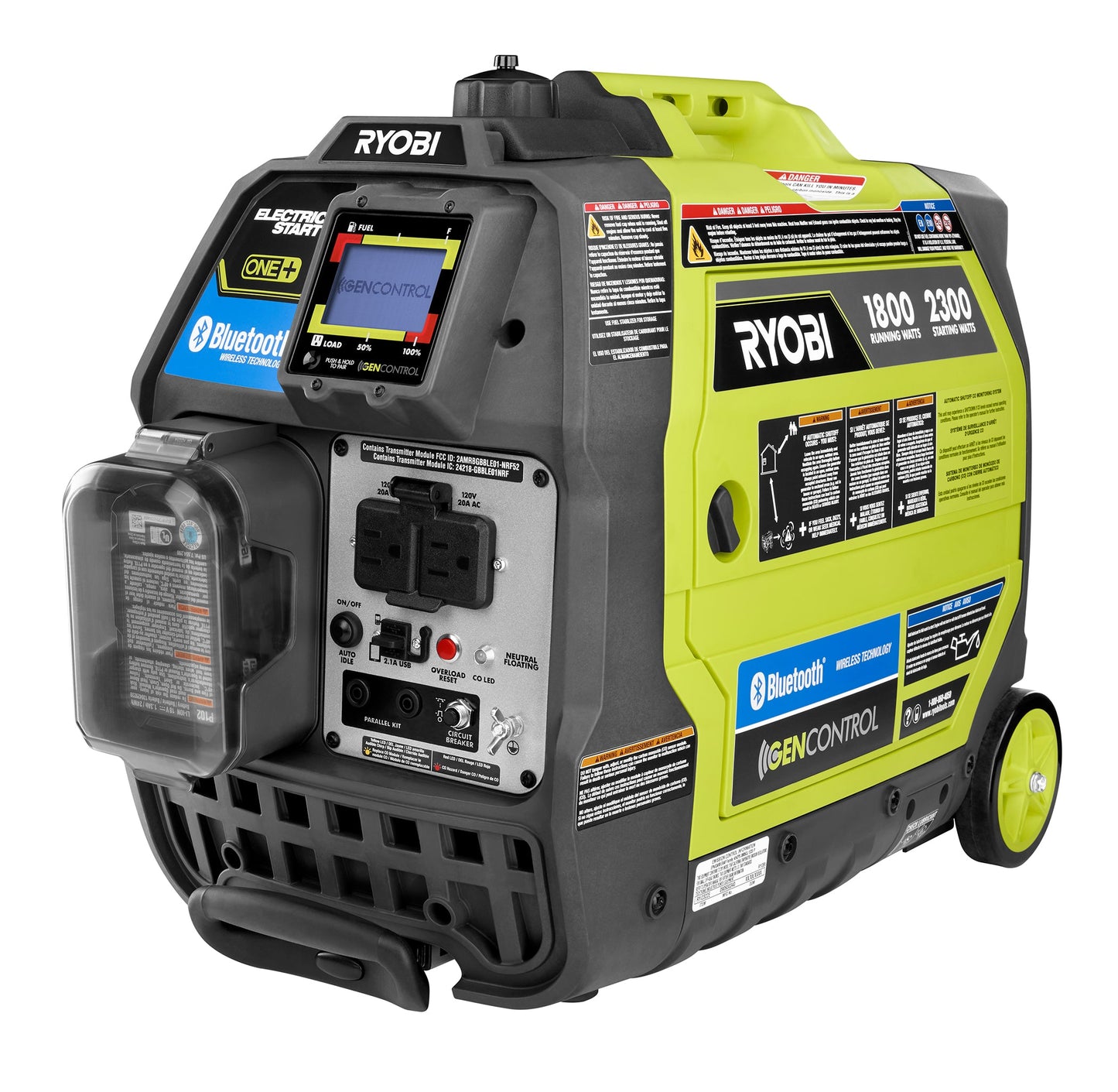 2300-Watt Bluetooth Inverter Generator with 18V ONE+ Electric Start Image 4