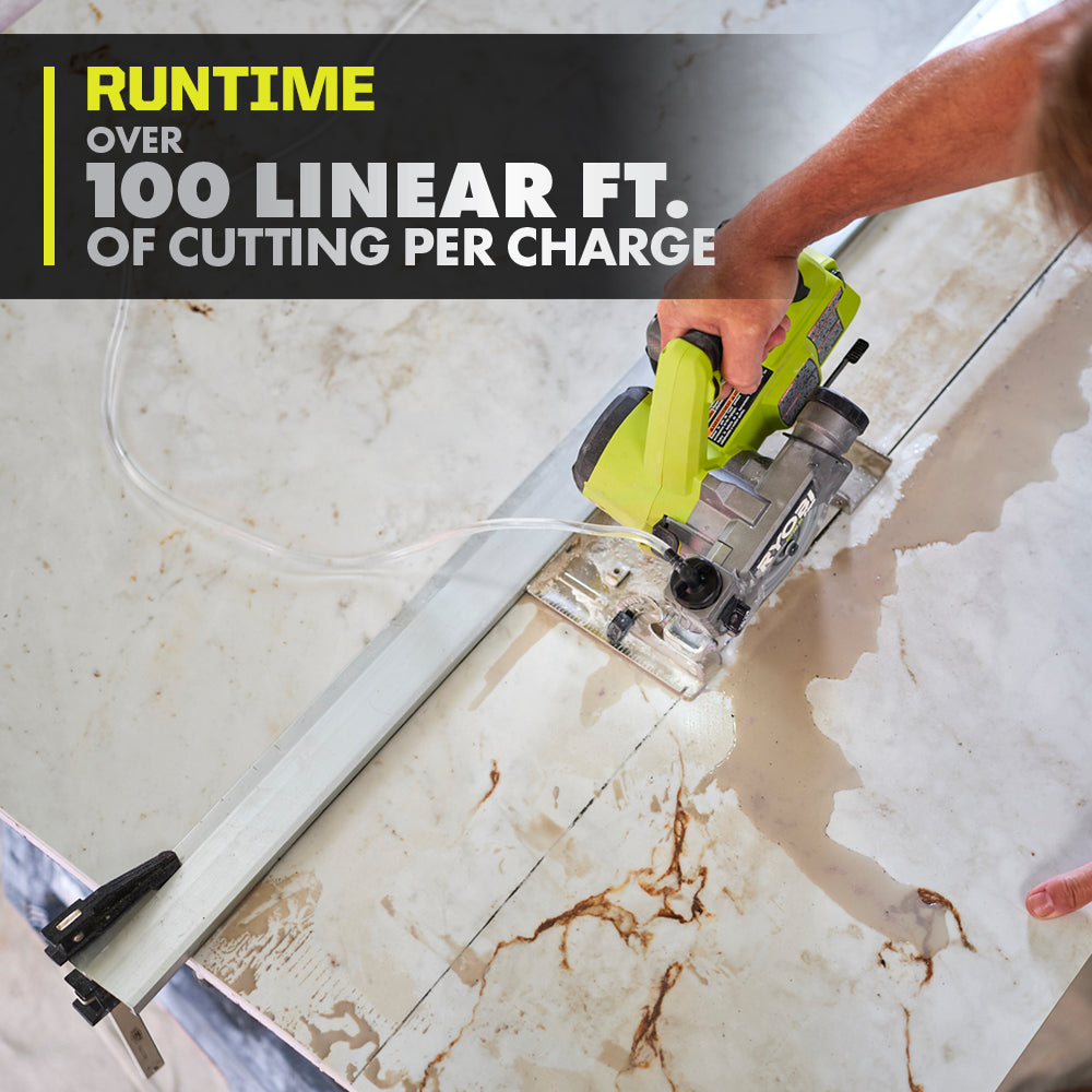 18V ONE+ BRUSHLESS 5" HANDHELD TILE/MASONRY SAW KIT Image 5