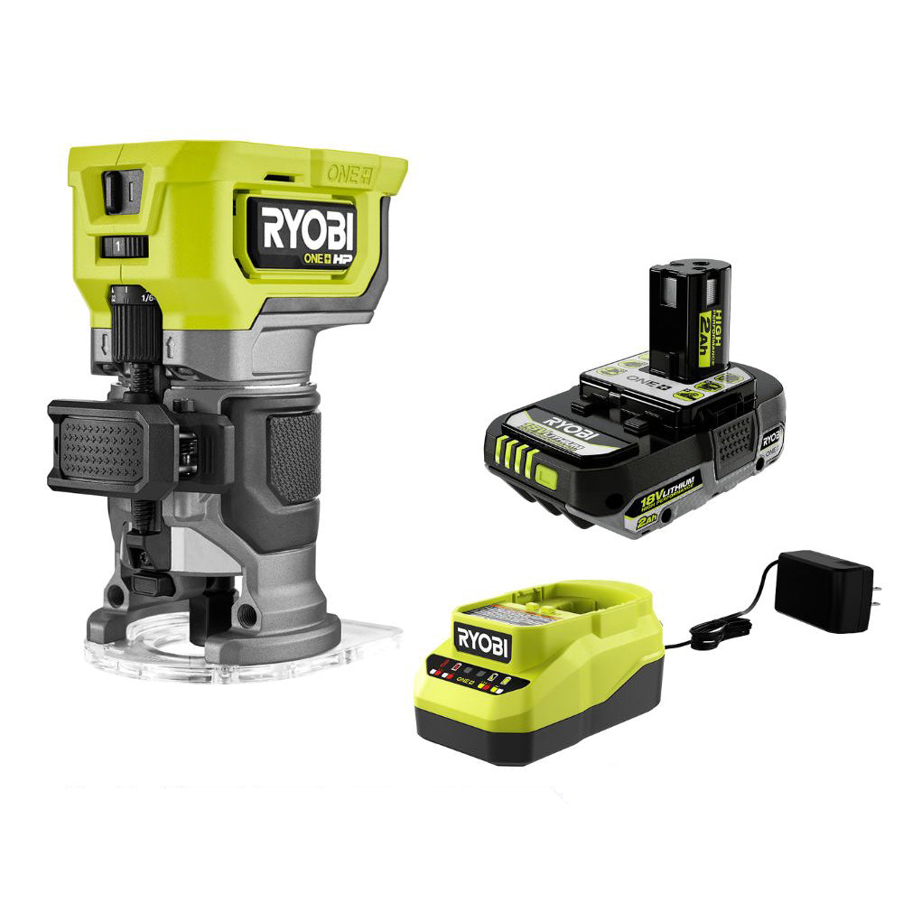 18V ONE+ HP BRUSHLESS COMPACT ROUTER KIT RYOBI Tools
