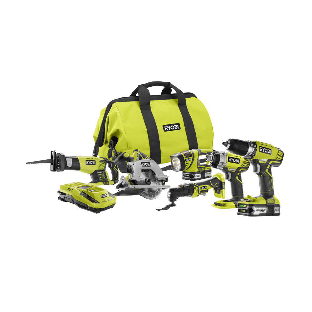 18V ONE+™ 6 PC. LITHIUM+™ Ultimate Combo Kit RYOBI Tools