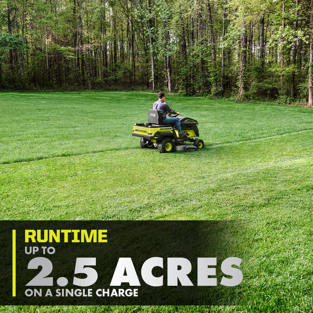 80V HP BRUSHLESS 46" BATTERY CORDLESS ELECTRIC RIDING LAWN TRACTOR Image 6