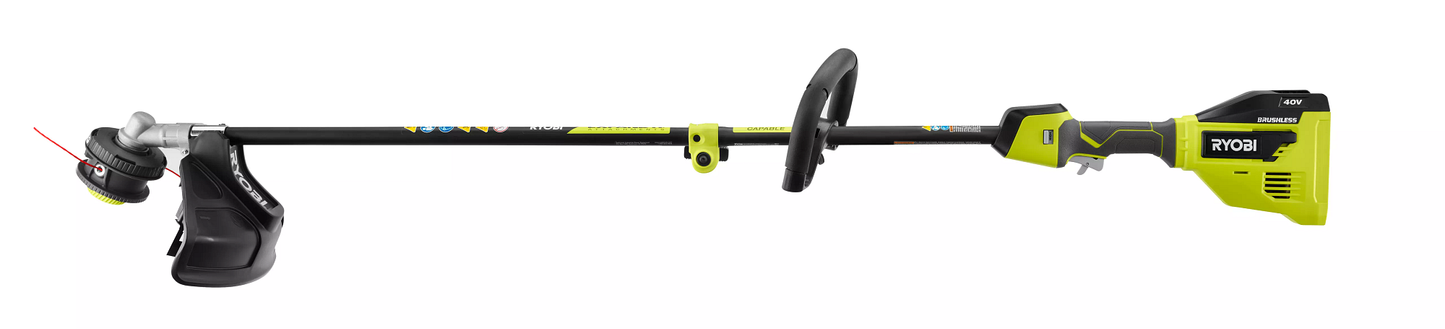 40V BRUSHLESS ATTACHMENT CAPABLE 15" STRING TRIMMER KIT image