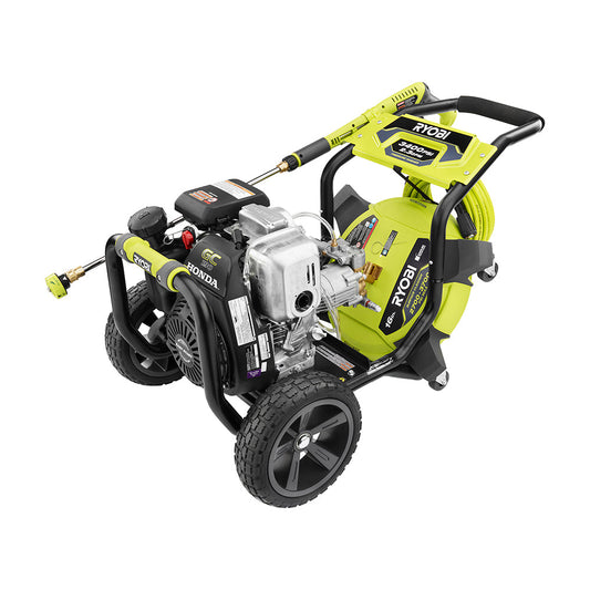 3400 PSI HONDA GC190 GAS PRESSURE WASHER With 16" Surface Cleaner RYOBI Tools