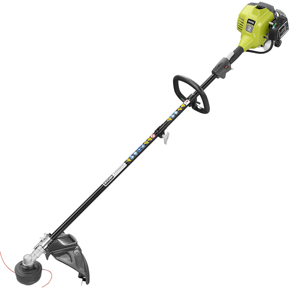 2 Cycle Full Crank Attachment Capable Straight Shaft String Trimmer RYOBI Tools