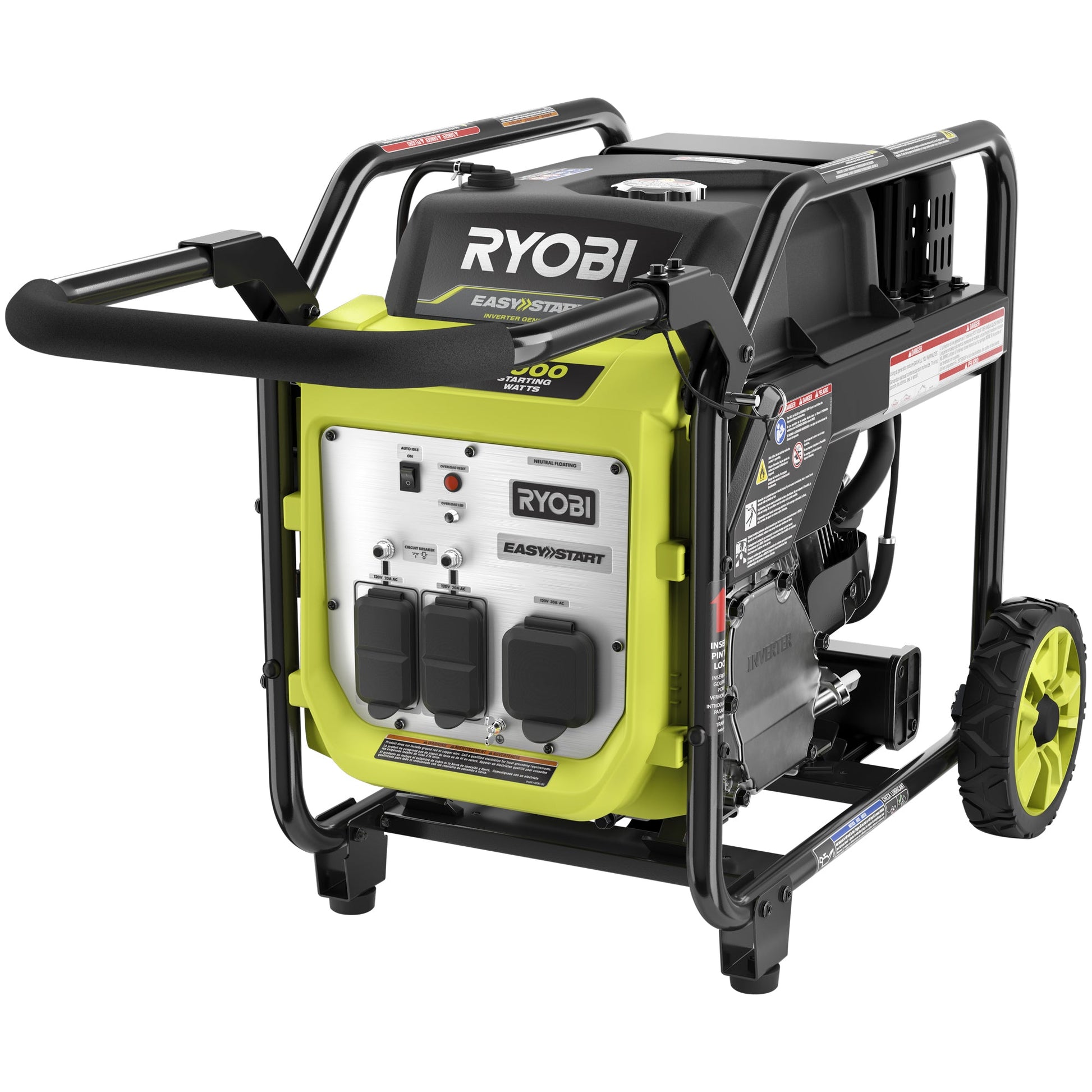 4000-Watt Inverter Generator with CO DETECT Image 2