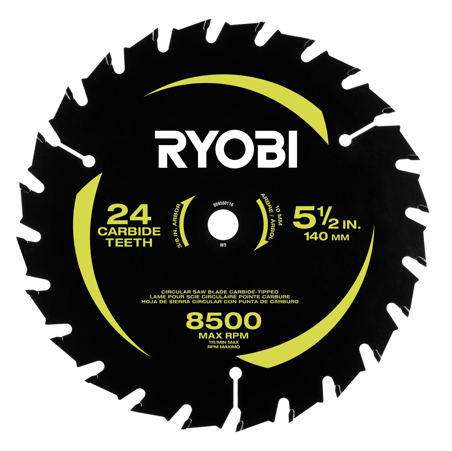 5-1/2" 24 TOOTH CARBIDE TIPPED FLOORING SAW BLADE image