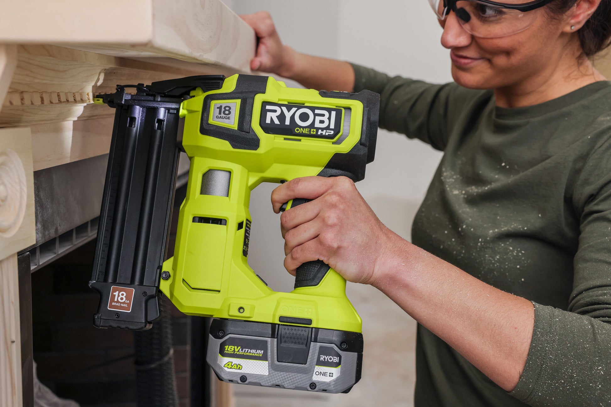 18V ONE+ HP BRUSHLESS AIRSTRIKE 18GA BRAD NAILER KIT Image 8