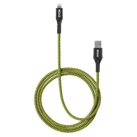 4' USB-A TO LIGHTNING CABLE RYOBI Tools