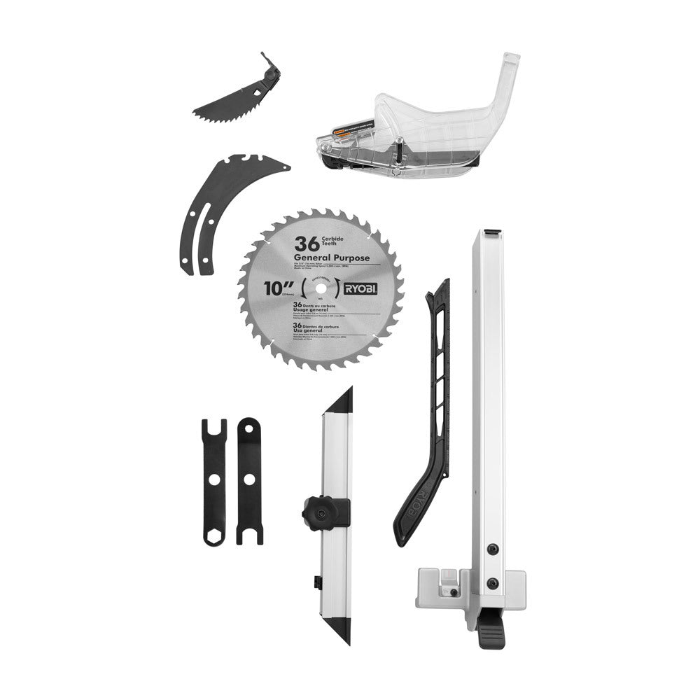 10" Table Saw with Wheeled Stand Image 2