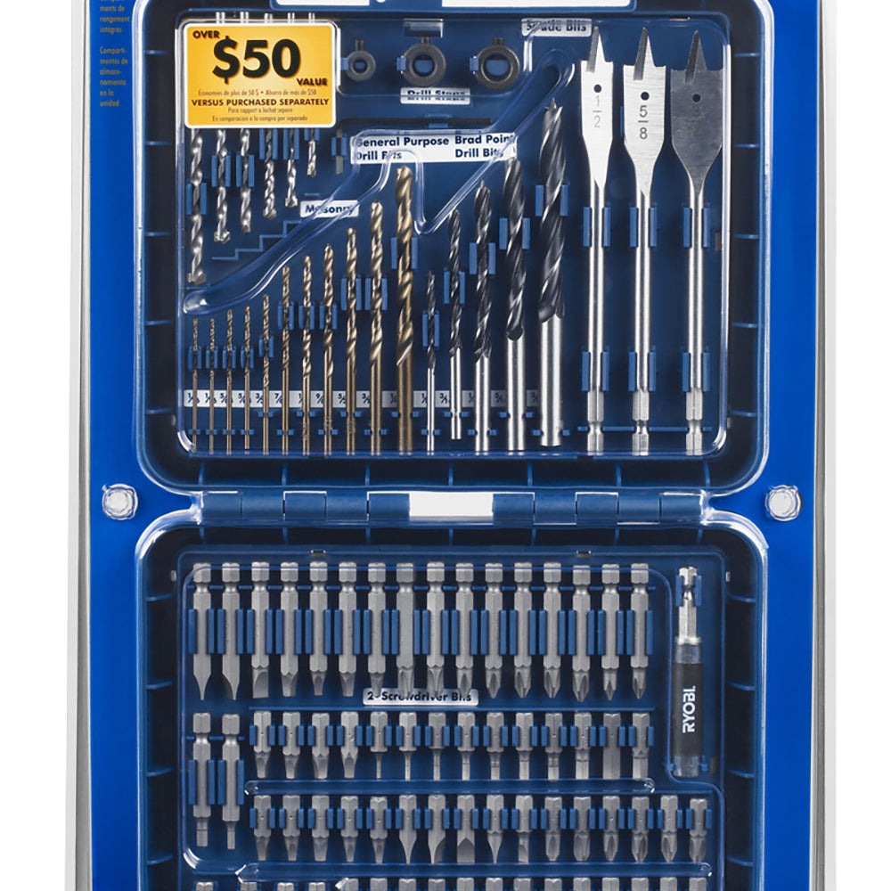 95 PC. Drilling and Driving Accessory Kit RYOBI Tools