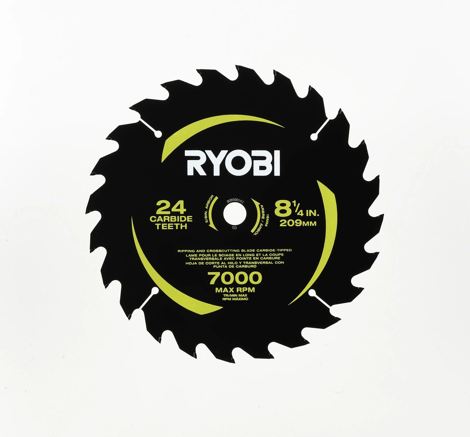 8-1/4" 24 CARBIDE TEETH THIN KERF TABLE SAW BLADE Image 2