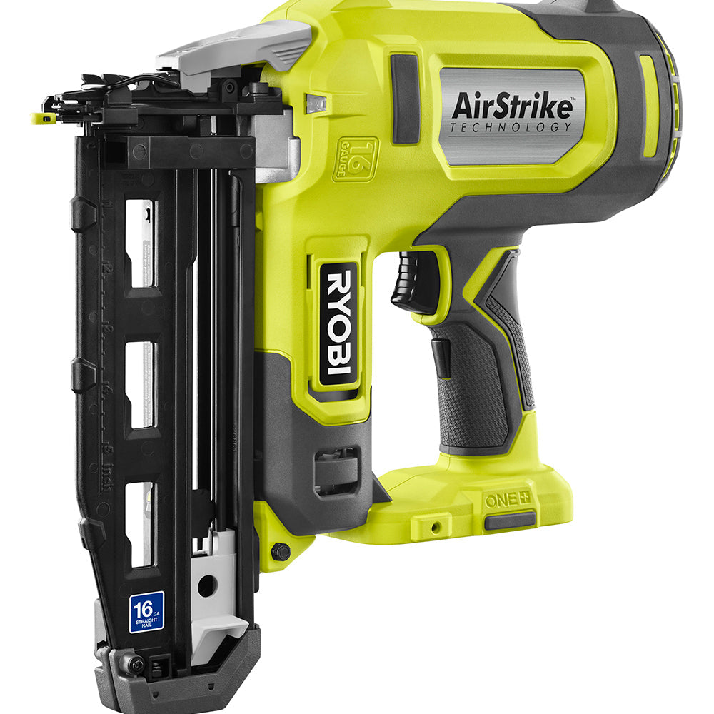 18V ONE+ AIRSTRIKE 16GA FINISH NAILER RYOBI Tools