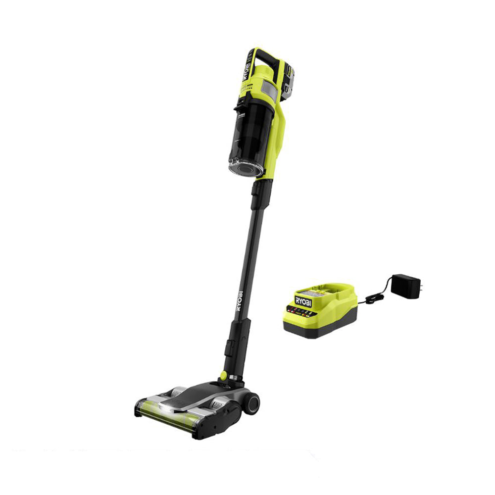 18V ONE+ HP CORDLESS PET STICK VAC KIT WITH DUAL-ROLLER BAR RYOBI Tools