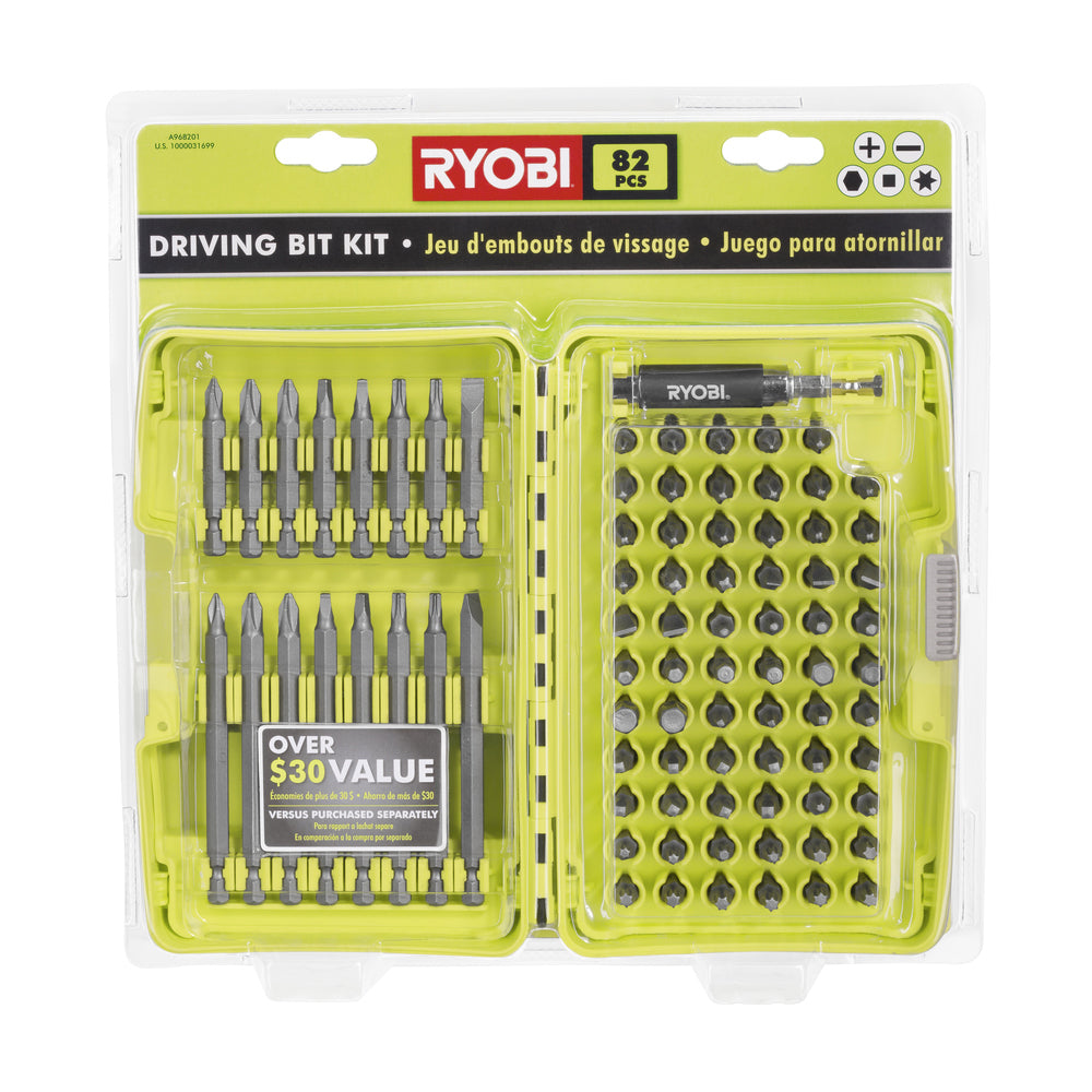 Driving Kit (82 PC.) RYOBI Tools
