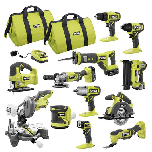 18V ONE+ 12-Tool Combo Kit RYOBI Tools