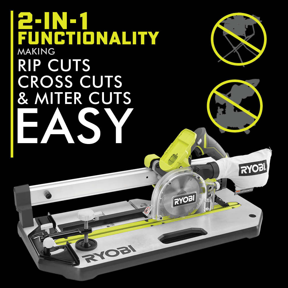 18V ONE+ 5-1/2" Flooring Saw Kit Image 3