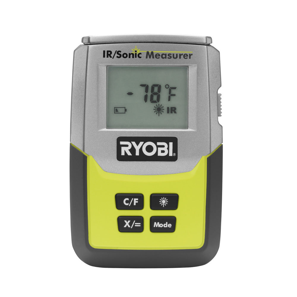 3 in 1 Infrared Thermometer, Sonic Distance Measurer, Laser Pointer Image 4