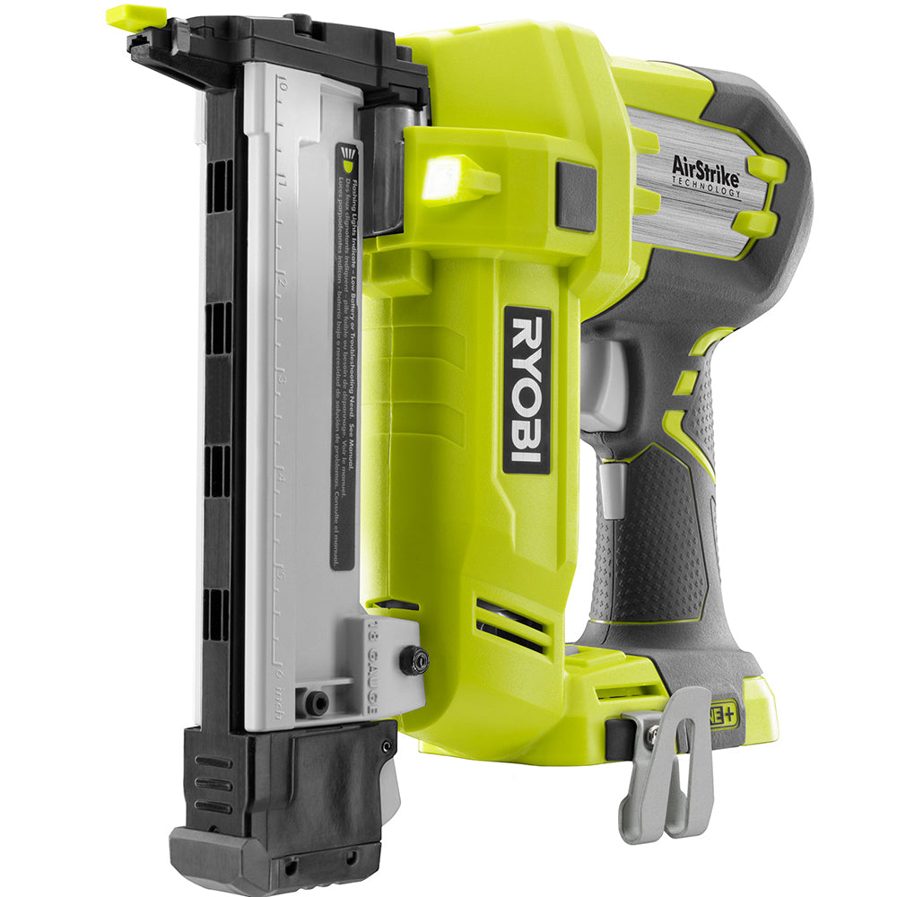 18V ONE+ AirStrike™ 18GA  Narrow Crown Stapler RYOBI Tools