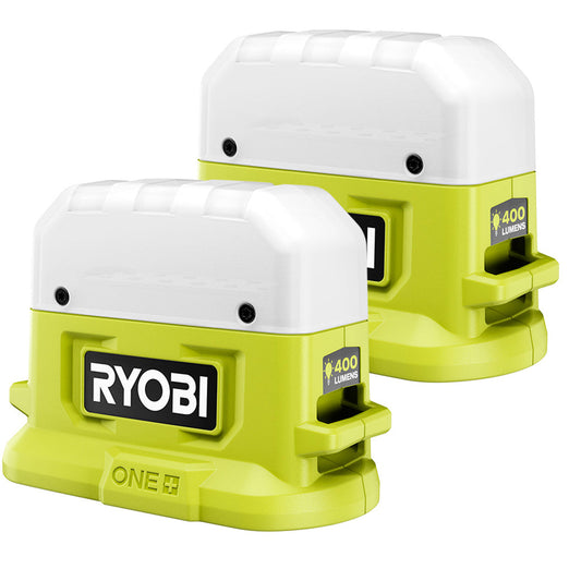 18V ONE+ LED Compact Area Light 2 PACK RYOBI Tools