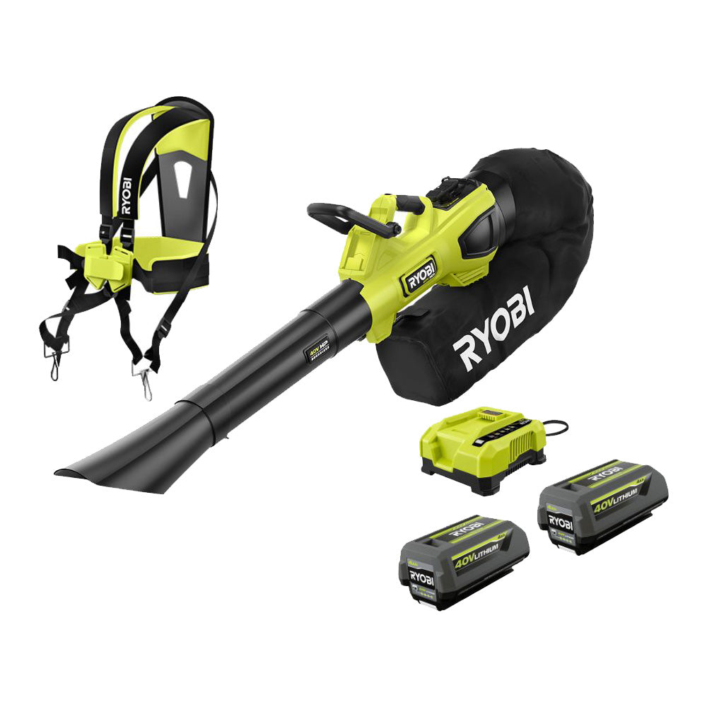 40V HP BRUSHLESS 600 CFM BLOWER/VACUUM KIT RYOBI Tools