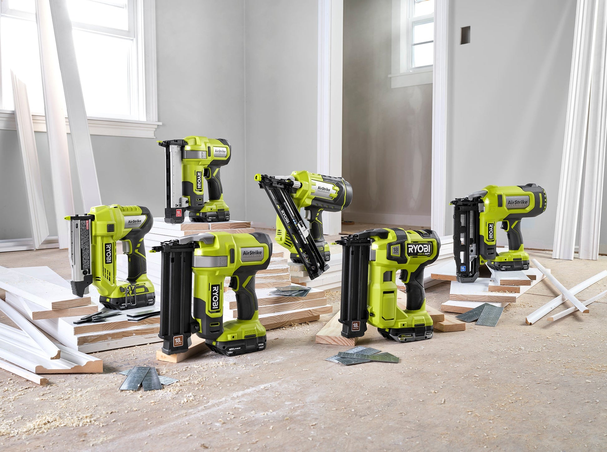 18V ONE+ HP BRUSHLESS AIRSTRIKE 18GA BRAD NAILER KIT Image 11