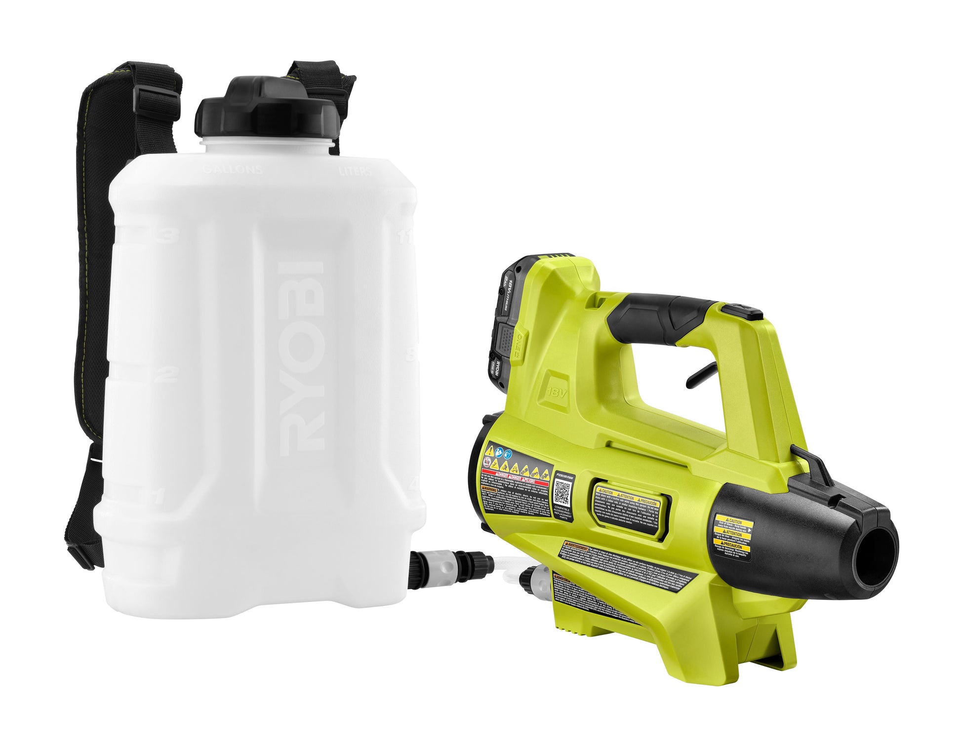 18V ONE+ HP BACKPACK BLOWER/SPRAYER Image 7