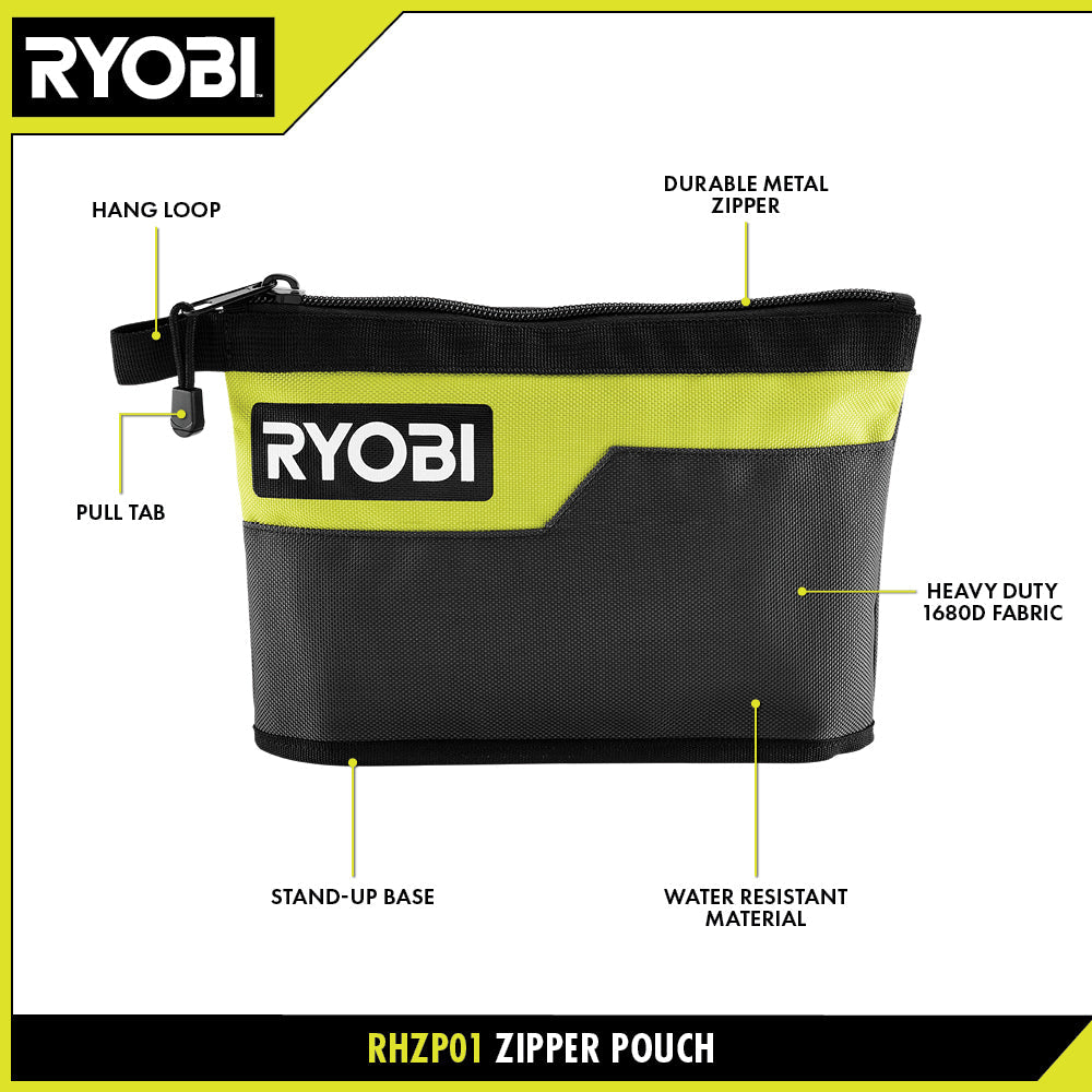 12" Zipper Pouch Image 2