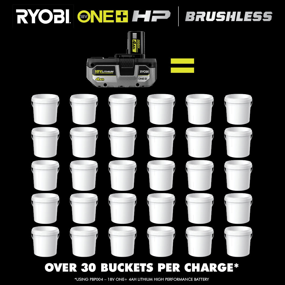 18V ONE+ HP BRUSHLESS 1/2" MUD MIXER Image 6