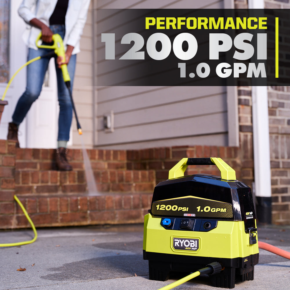 40V HP BRUSHLESS 1200 PSI 1.0 GPM PRESSURE WASHER Image 5