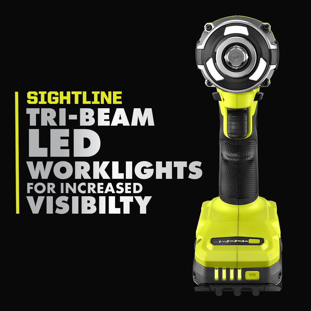 18V ONE+ HP COMPACT BRUSHLESS 4-MODE 1/2" IMPACT WRENCH Image 6
