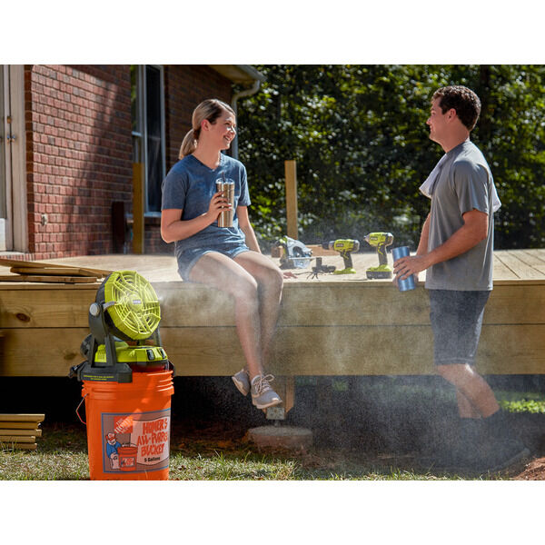 18V ONE+ BUCKET TOP MISTING FAN KIT Image 5