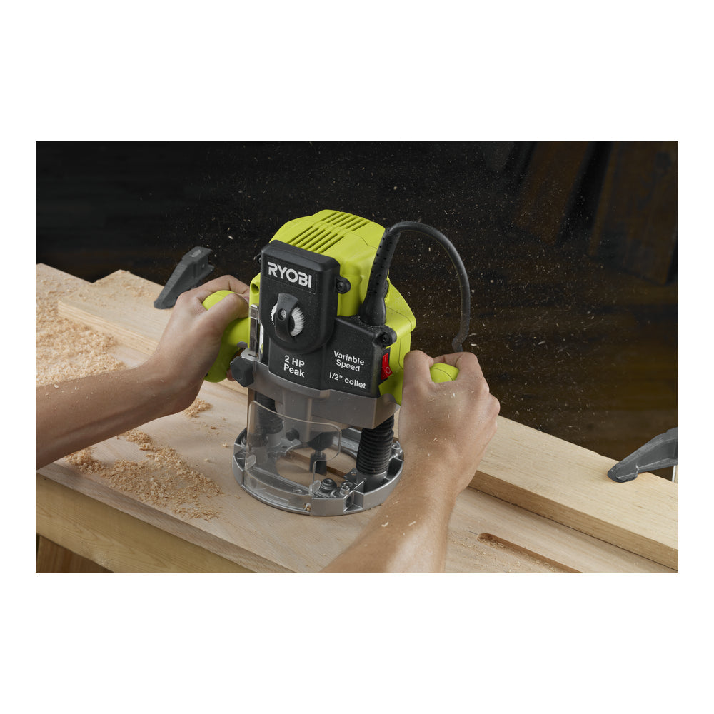 2 Peak HP Plunge Router Image 3