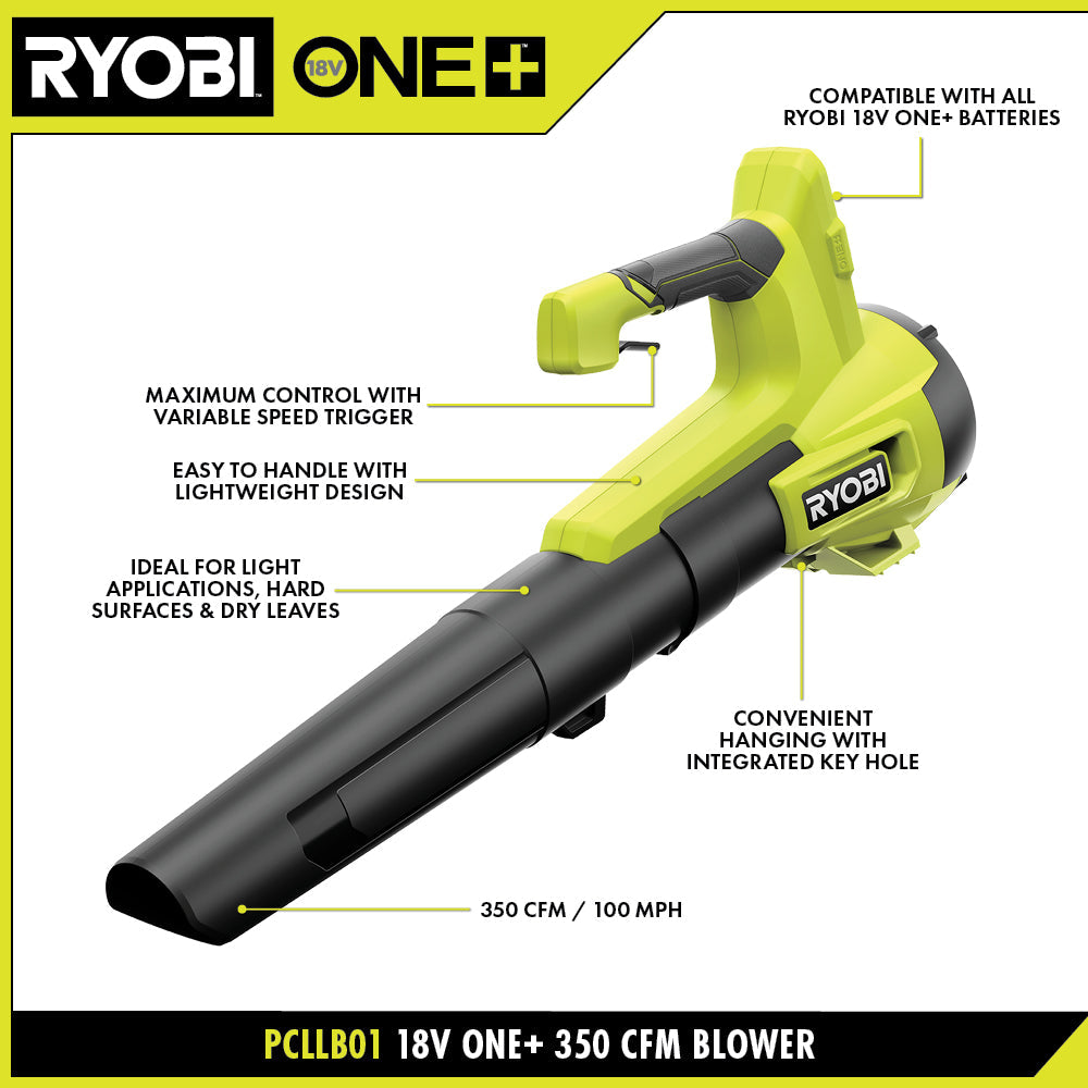 18V ONE+ 350 CFM BLOWER image 2