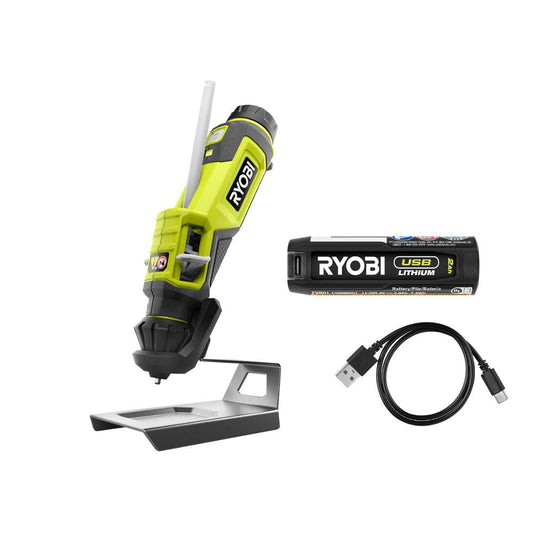 USB LITHIUM GLUE PEN KIT RYOBI Tools