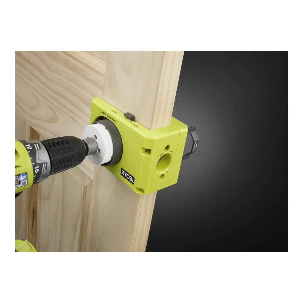RYOBI WOOD-METAL DOOR LOCK INSTALL KIT Image 6