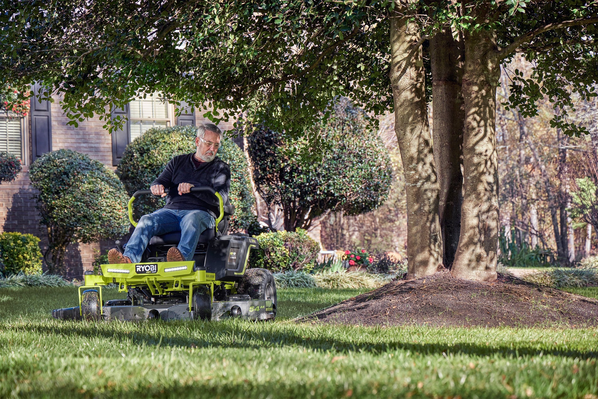54" 115 AH ZERO TURN ELECTRIC RIDING LAWN MOWER Image 13