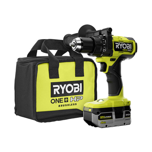 18V ONE+ HP Brushless 1/2" Hammer Drill Kit RYOBI Tools
