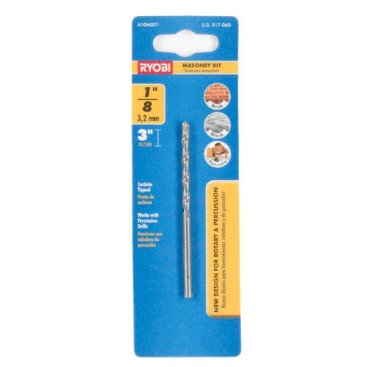1/8" x 3" Masonry Bit RYOBI Tools